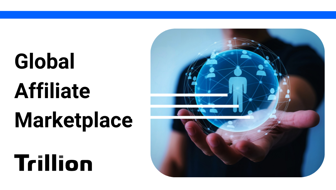 Man holding digital globe in his hand