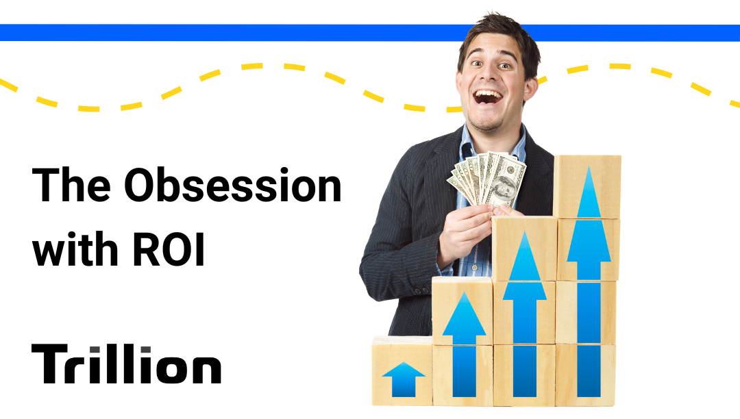 Man holding cash looking obsessed