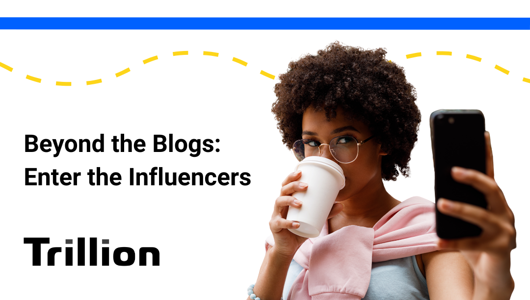 Video creator filming a product review as part of an affiliate partnership.