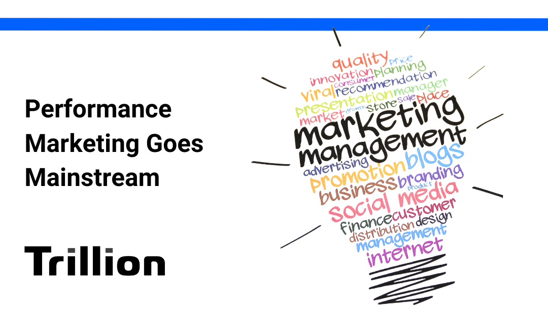 Lightbulb with key marketing terms inside it.